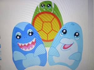 3 Sloosh Learn to Swim Kick Boards ...