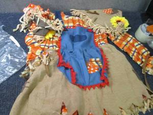 Girl Scarecrow Costume Child(5-7) o...
