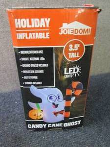 Joiedomi  3.5 ft Candy Cane Ghost H...