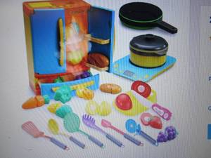 Joyin Refrigerator & Toy Food Set o...