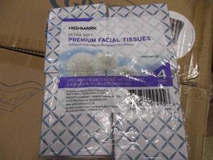 lot 149 image: 4 Boxes of Highmark Tissues...