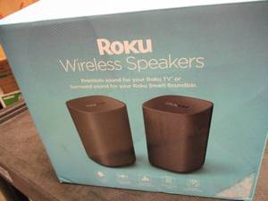 lot 154 image: Roki Wireless Speakers retail $145...