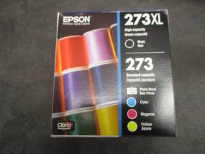 lot 169 image: Epson 273 XL Ink Cartridges...