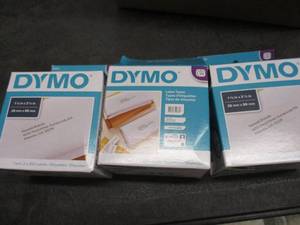 lot 171 image: 3 Boxes of Dymo Address Labels...