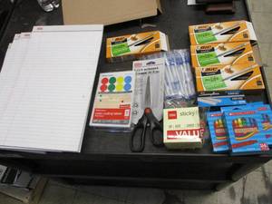 lot 178 image: Misc. OfficeSchool Supplies- see a...