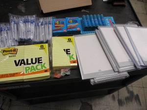 lot 180 image: Misc. OfficeSchool Supplies- see a...