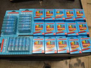 lot 184 image: Misc. OfficeSchool Supplies- see a...