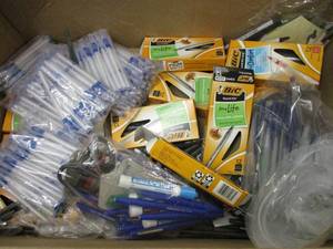 lot 185 image: Misc. OfficeSchool Supplies- see a...
