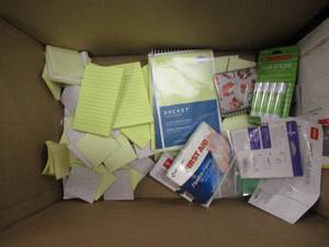 lot 186 image: Misc. OfficeSchool Supplies- see a...