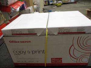 lot 197 image: 5000 Sheets of Office Depot Copy Pa...