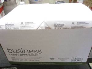 lot 199 image: 5000 Sheets of Office Depot Busines...