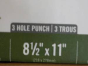 lot 8 image: Boise X-9 Multi Use Copy 3 Hole Pun...