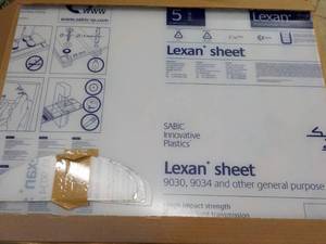 lot 16 image: Lexan Sheet Sabic Innovative Plasti...
