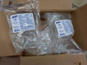 lot 22 image: 4 Refills Purell Hand Sanitizer...