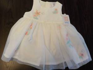 lot 74 image: Carters size 3 mo Dress...
