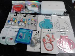 lot 124 image: Wireless Earbud Cases, Camera Lens ...