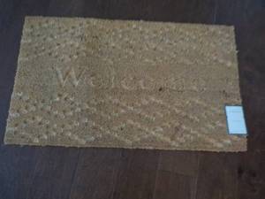 lot 145 image: Welcome Mat 18 x 30...