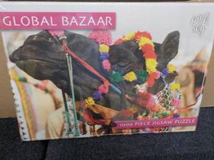lot 208 image: Global Bazaar 1000 pc Jigsaw Puzzle...