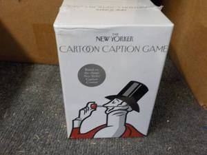 lot 218 image: Cartoon Caption Game...