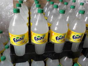lot 283 image: 8 - 2 liter Bottles Fanta Caffeine ...