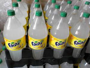 lot 284 image: 8 - 2 liter Bottles Fanta Caffeine ...