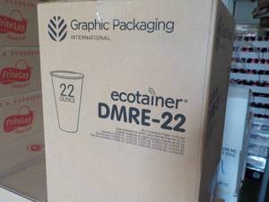lot 286 image: Case of 22 oz Cold Cups...