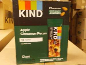lot 344 image: Box of 12 Kinds Apple Cinnamon Peca...