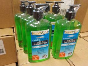 lot 352 image: Case of 6 Bottles Handvana Hand San...