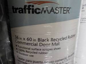 lot 355 image: Traffic Master 36 x 60 Rubber Floo...