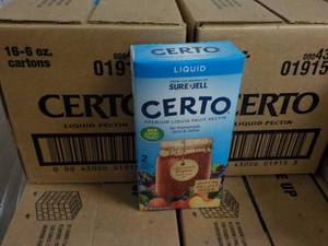 lot 358 image: 2 Cases Certo Liquid Pectin past b...