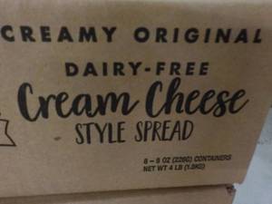 lot 371 image: 2 Cases Dairy Free Cream Cheese pa...