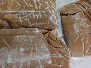 lot 388 image: 3 - 5 lb. Bags Frozen Taco Sauce wi...