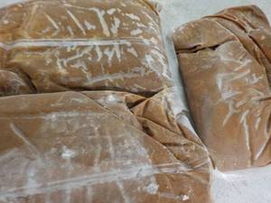 lot 389 image: 3 - 5 lb. Bags Frozen Taco Sauce wi...