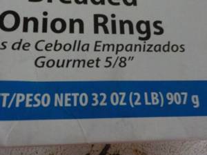 lot 390 image: 32 oz Frozen Box Sysco Gourmet Brea...