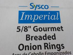 lot 392 image: 32 oz Frozen Box Sysco Gourmet Brea...