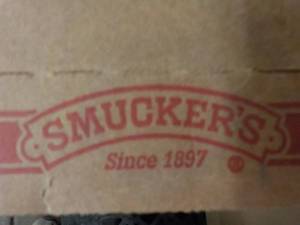 lot 397 image: 2 Cases Smucker Sugar Free Jelly Pa...