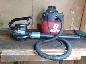 lot 118 image: Toro Blower Vacuum, 8-Gallon Shop Vacuum, Accessories 