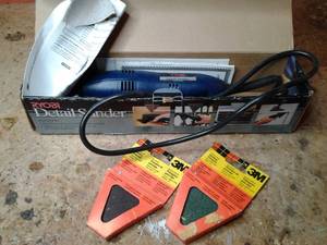 lot 294 image: Ryobi Detail Sander in Original Box 