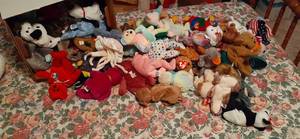 lot 362 image: Large Lot Of Collectible TY Beanie Babies