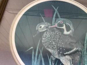 lot 480 image: Duck Print signed by Sharon Wald, numbered 74880
