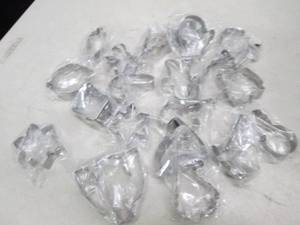 lot 24 image: 20 pc metal cookie cutter set...