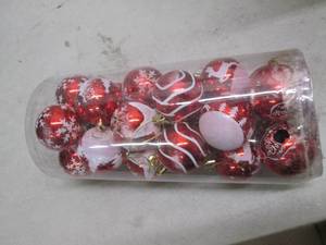 lot 33 image: christmas ball ornaments deluxe sha...