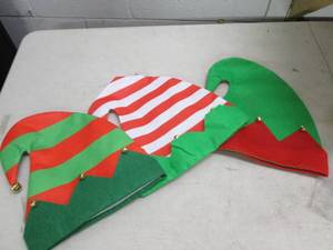 lot 61 image: joyin 3pc christmas elf felt colorf...