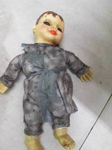 lot 91 image: joyin haunted doll open box unteste...