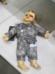 lot 92 image: joyin haunted doll open box unteste...
