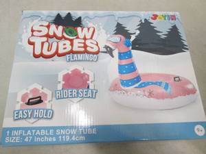 lot 94 image: snow tubes flamingo size 47 inches ...