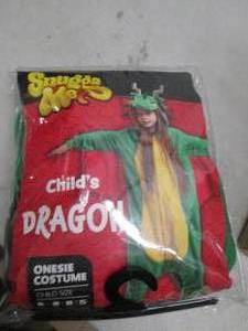 lot 110 image: snugga me childs dragon onesie cost...