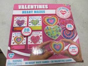 lot 139 image: heart maze valentines 28 mazes open...