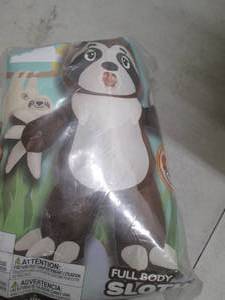 lot 151 image: puff me up full body sloth open box...