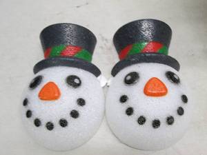 lot 177 image: joyin 2 pcs christmas cute snowman ...